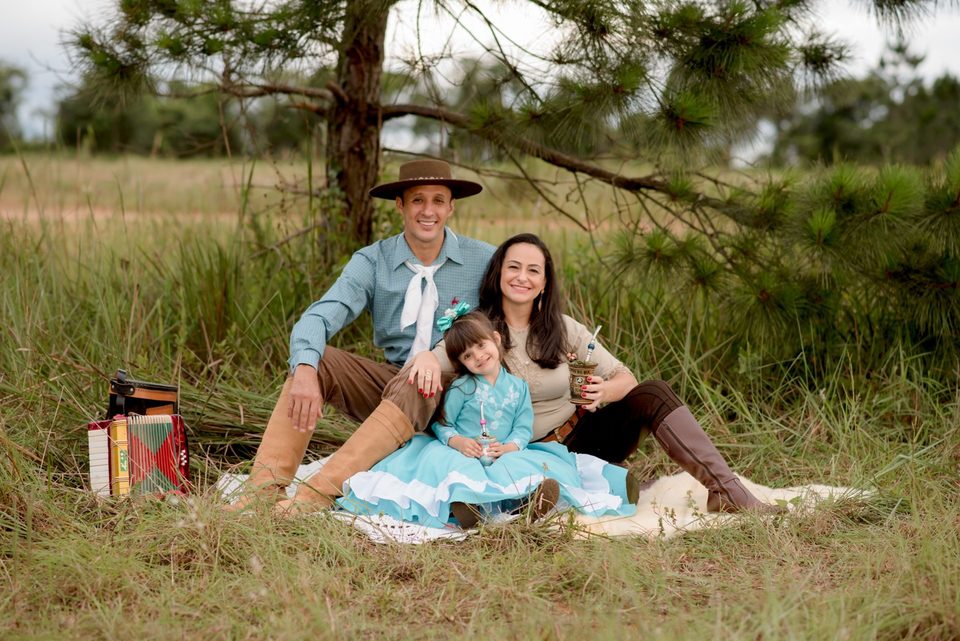 Cleumir, Aline e Mirella 