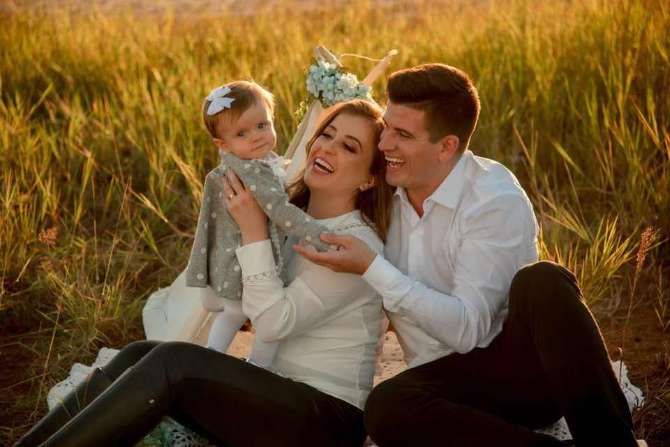 Marco, Jislaine e Victória